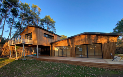 Maison bois : performance, design et empreinte carbone radicalement réduite